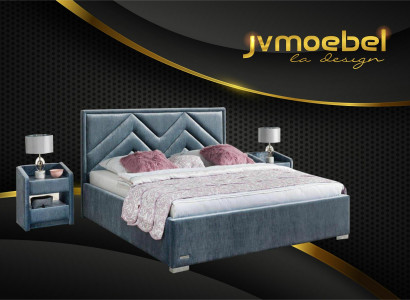 Bed textile bedroom design furniture modern luxury beds bed frame fabric new